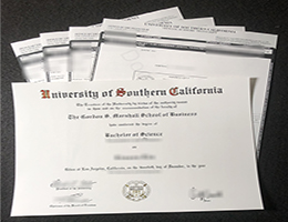 USC diploma and transcript