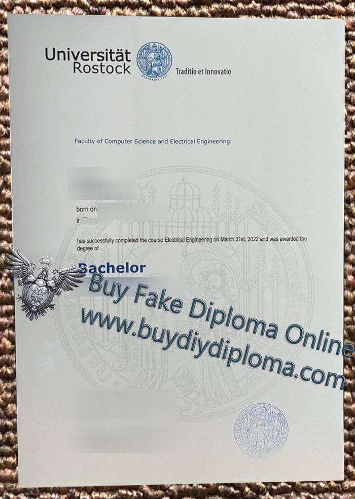 Universität Rostock diploma