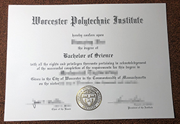 Worcester Polytechnic Institute Degree certificate