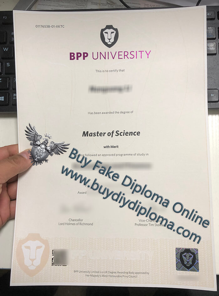 BPP University Diploma, BPP University degree
