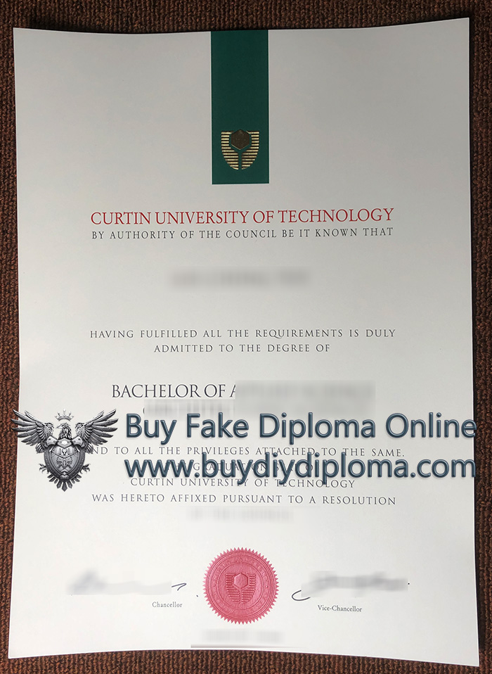 Curtin University of Technology degree