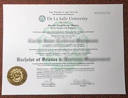 De La Salle University Diploma