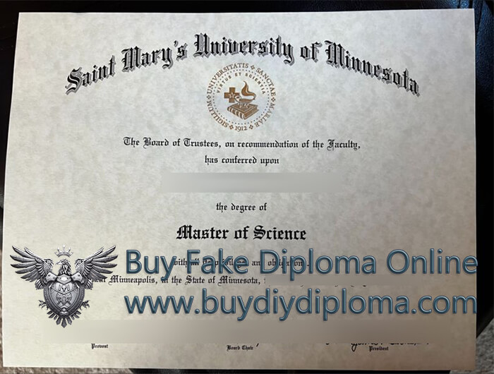 SMUMN degree certificate