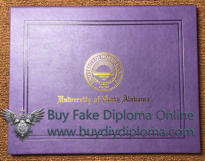 The University of North Alabama Diploma cover