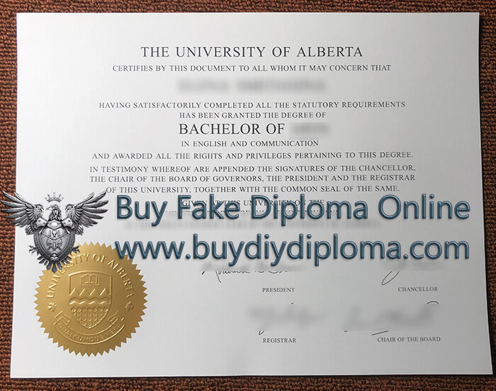 University of Alberta Degree
