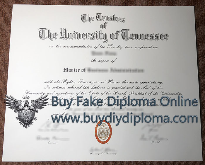 University of Tennessee diploma