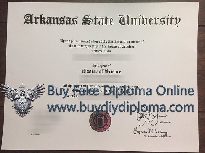 ASU degree, Buy a fake Arkansas State University diploma,