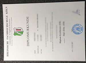 Rheinische Fachhochschule Köln fake diploma