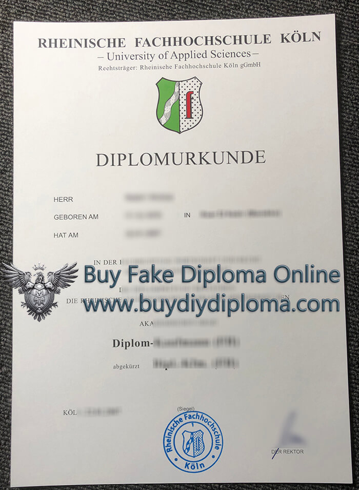 Rheinische Fachhochschule Köln diploma