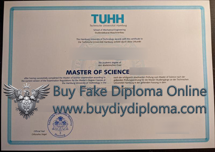 Technische Universität Hamburg diploma, TUHH degree