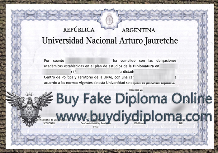 UNAJ diploma