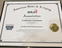 AHLEI certification