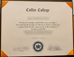 Collin College diploma