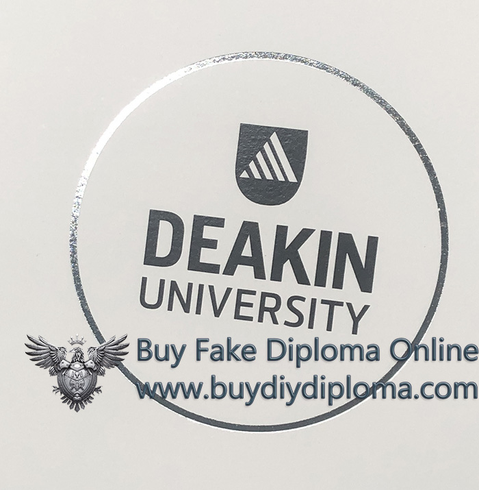 Deakin University diploma logo
