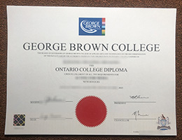 George Brown College diploma