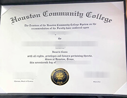 Houston Community College Degree Certificate