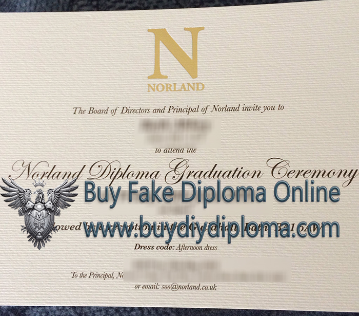 Norland College diploma