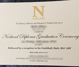 Norland College diploma