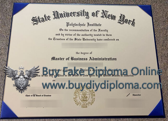 SUNY Polytechnic Institute Diploma