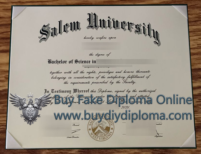 Salem University diploma