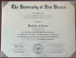 University of New Mexico diploma