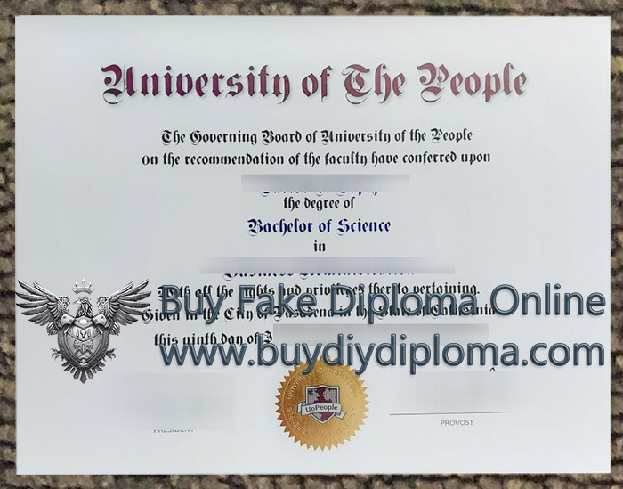 UoPeople diploma
