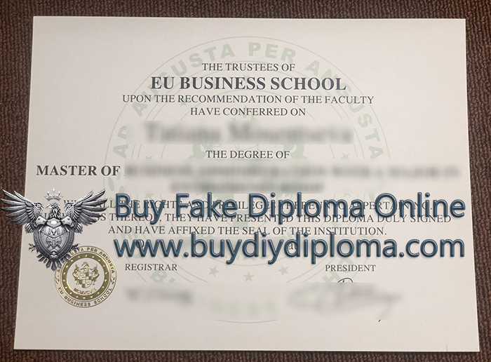 EU Business School diploma EU Business School diploma