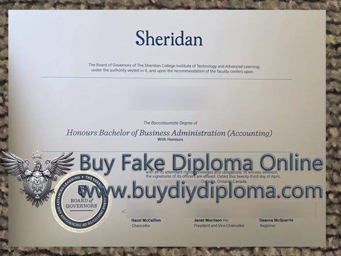 Sheridan College degree