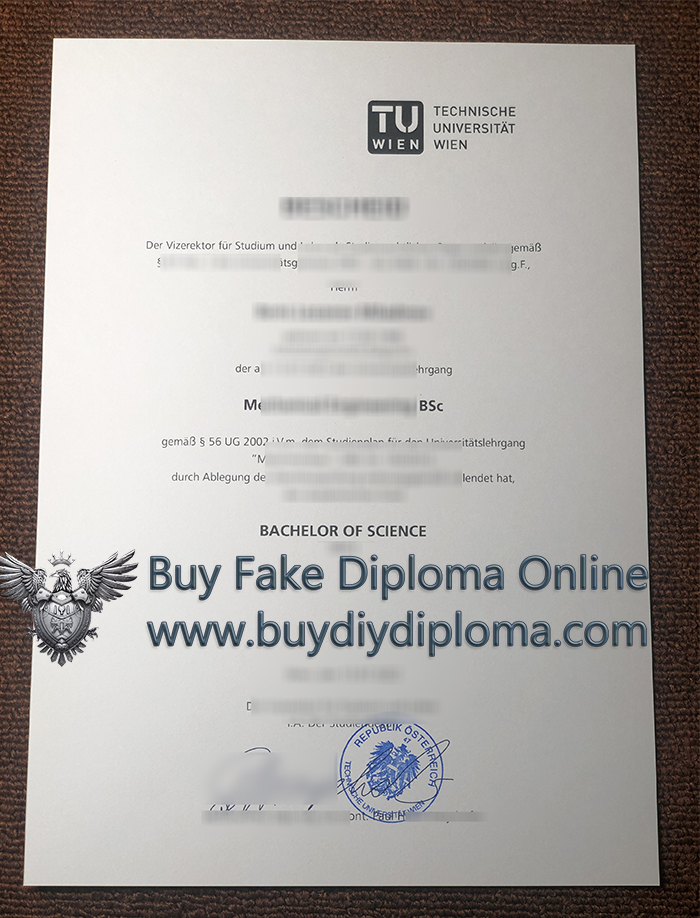 TU Wien diploma