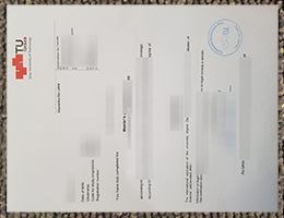 Technische Universität Graz diploma certificate