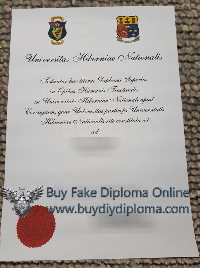 UCC Diploma Certificate