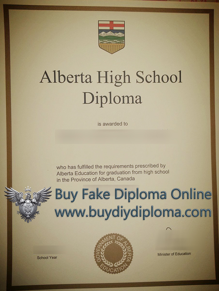 Alberta high School Diploma
