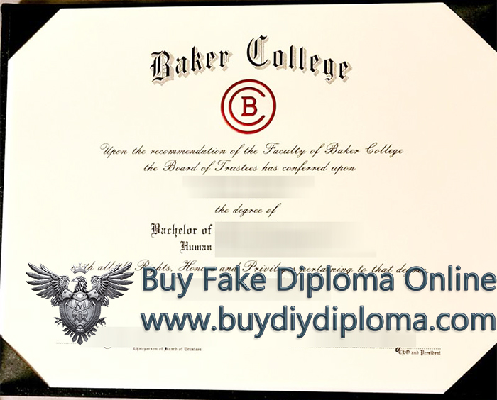 Baker College Diploma