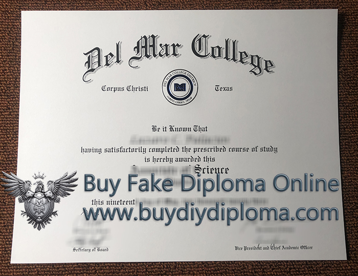 Del Mar College (DMC) diploma