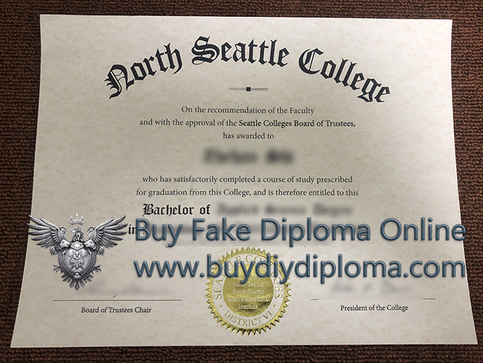 North Seattle College diploma