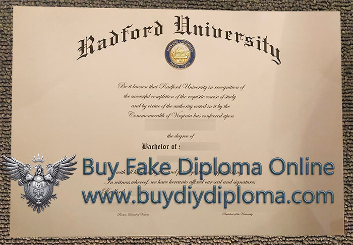 Radford University Diploma