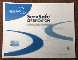 ServSafe certification sample