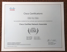 CCNA certificate