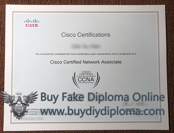 CCNA certificate