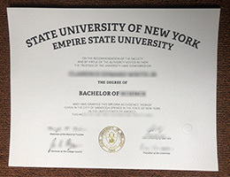 Empire State University diploma