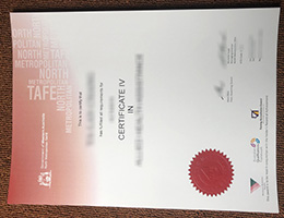 North Metropolitan TAFE Certificate