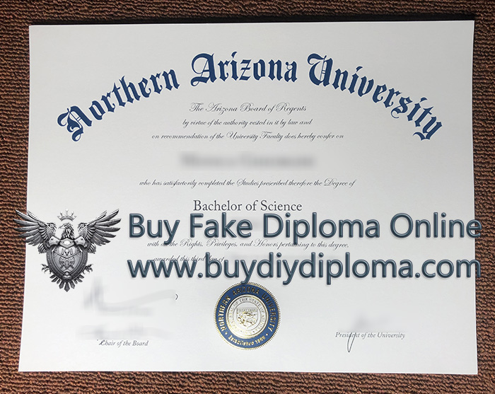 Northern Arizona University (NAU) diploma