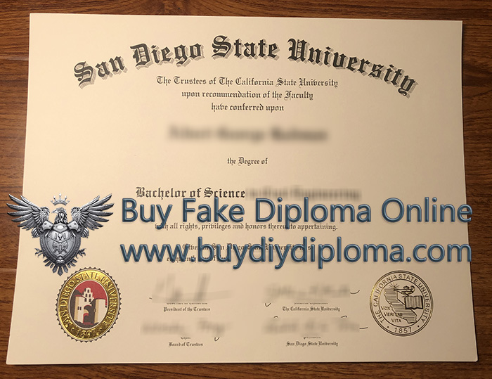 SDSU diploma