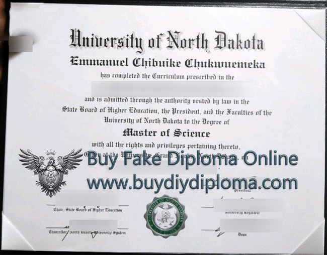 UND diploma