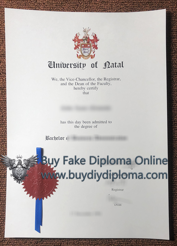 University of Natal diploma