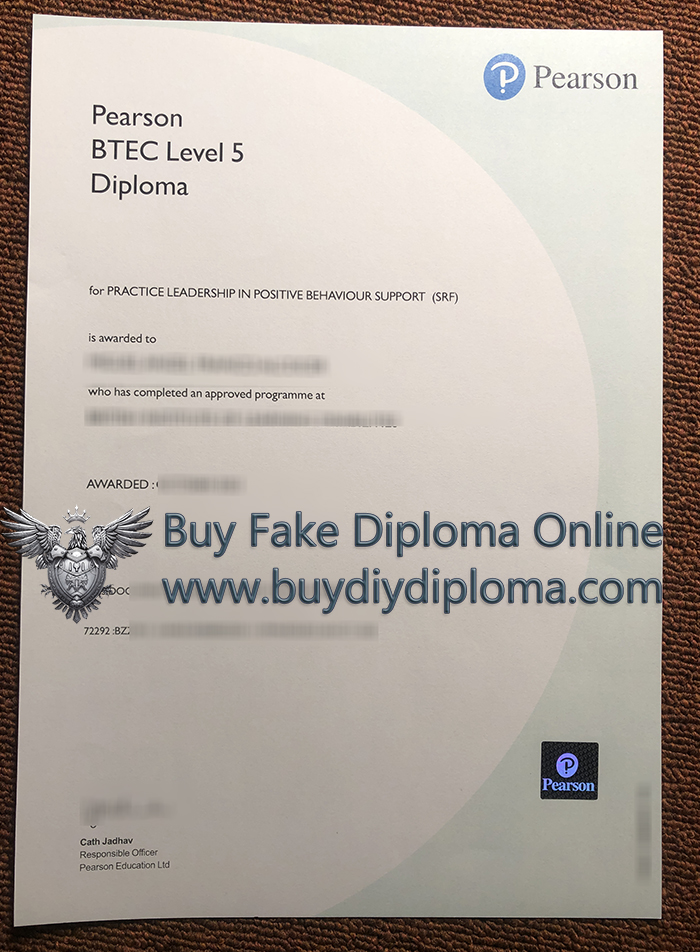 Pearson BTEC Level 5 Diploma