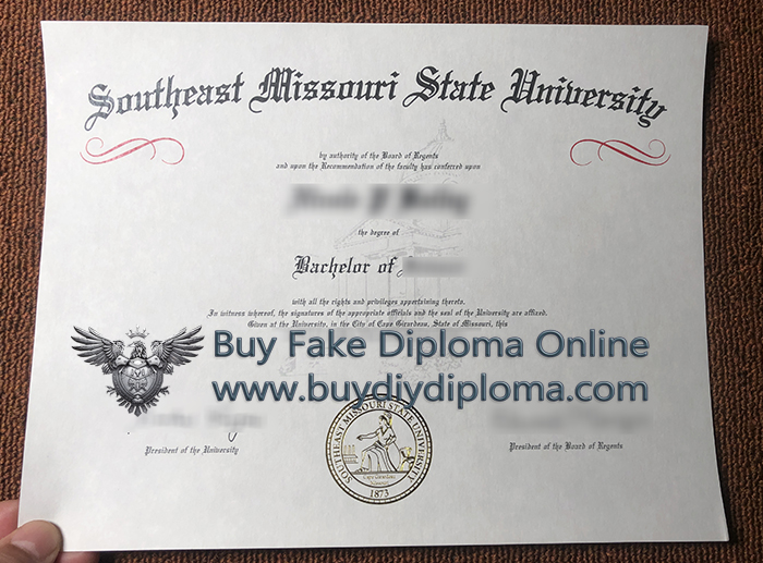 SMSU Diploma Certificate