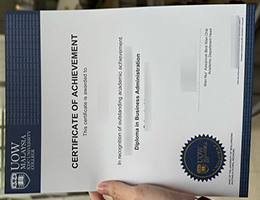 UOW Malaysia KDU University College diploma certificate