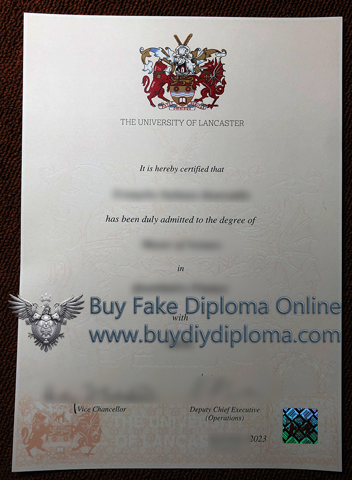 University of Lancaster diploma