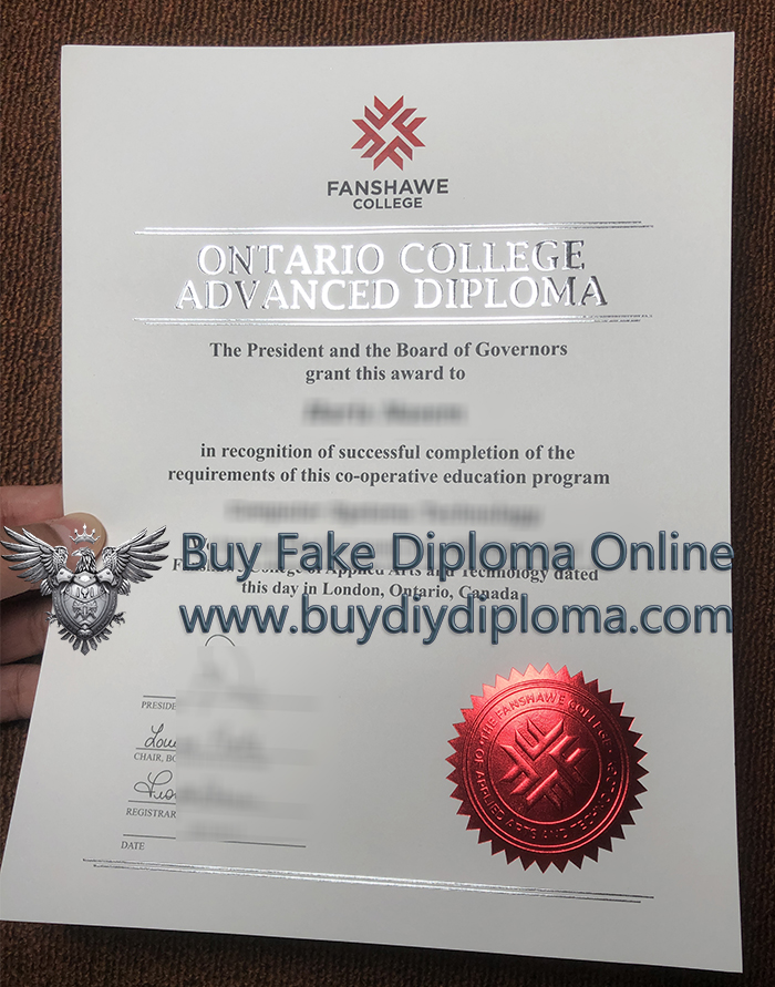 Fanshawe College diploma